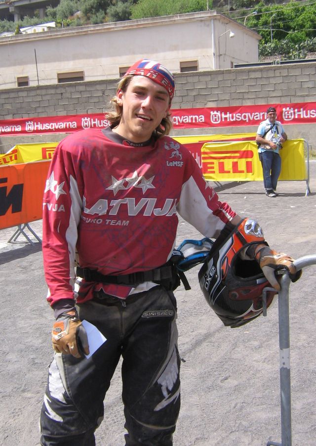 Pirmie punkti Eiropas enduro čempionātā