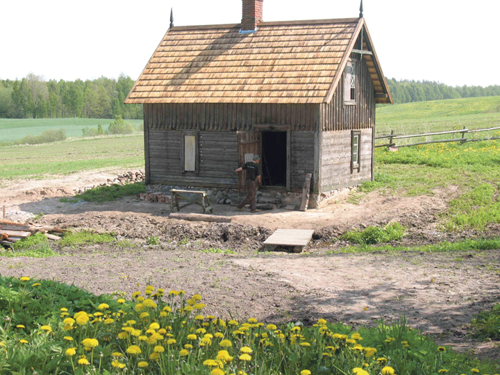 Pabeigta Pastariņa muzeja pirts-dāres restaurācija