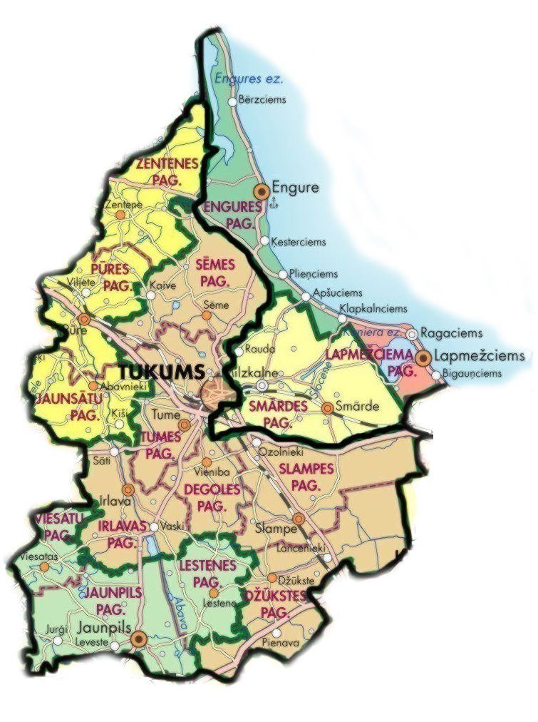 Saeima redz vienu lielu Tukuma novadu