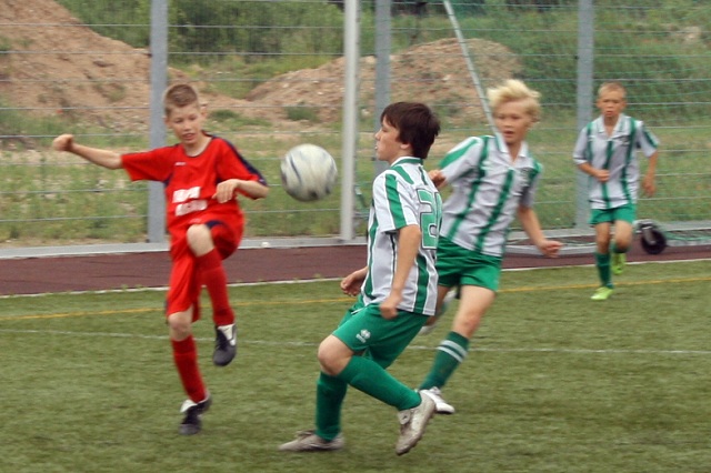 Jaunajiem futbolistiem uzvara