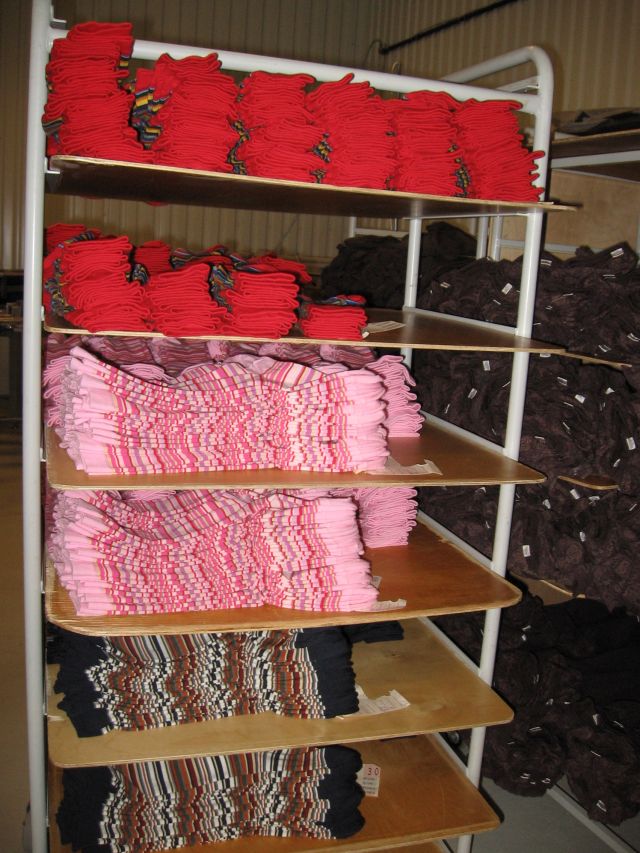 Jaunajā zeķu ražotnē pussimts darba vietu