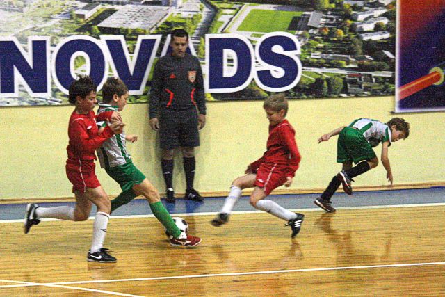 «U-11» futbolisti ziemas sezonu sāk ar uzvaru