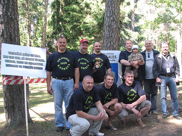 Policistu sporta sezonas noslēgums Kandavā