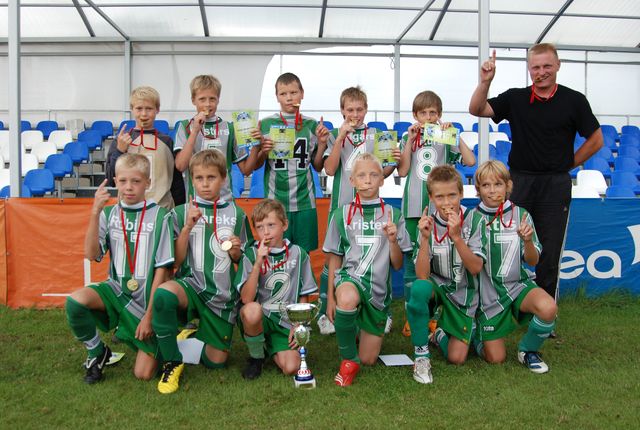 «U-11» vecuma futbolisti – Latvijas čempioni
