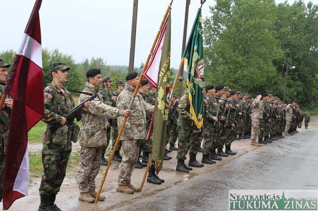Latvijas Zemessardzei 20 gadi