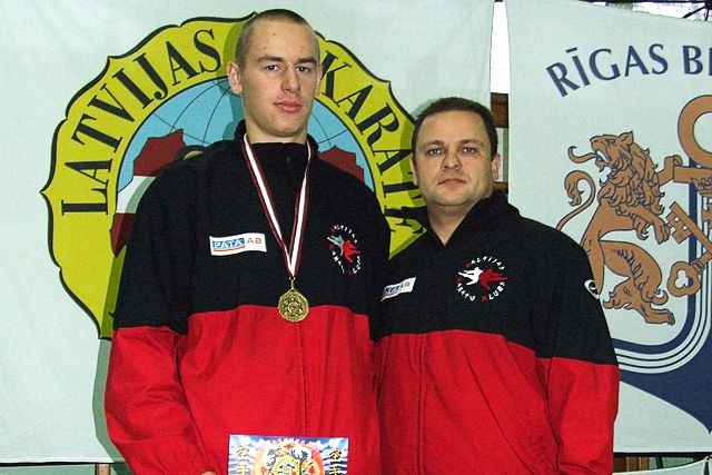 Dāvis Spriņģis – čempions Latvijas izlasē