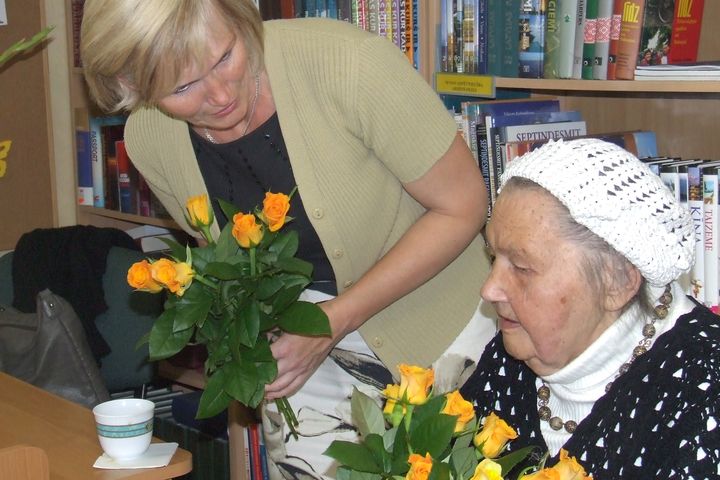 Ievadot Tairas Haļāpinas jubilejas izstādi