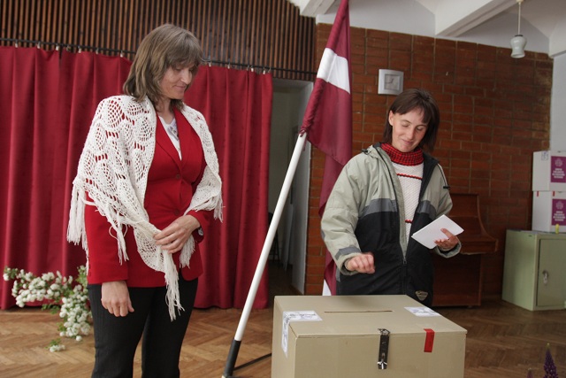Jaunpils novada ļaudis vēlē Eiropalamentu un savu pašvaldību