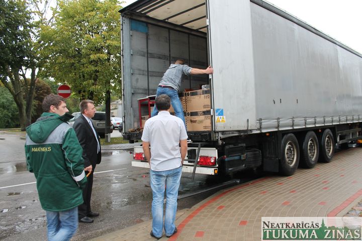 Tukuma novads saņem humāno palīdzību no Nīderlandes