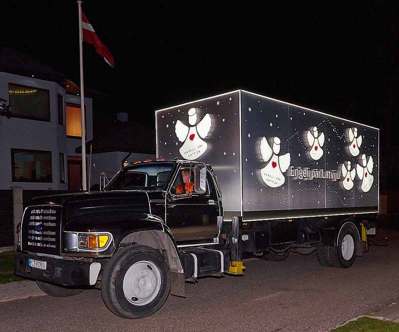 Labdarības akcijā «Eņģeļi pār Latviju» Tukumā viesosies Eņģeļu ekspresis