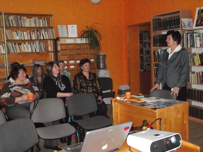 Vānes pagasta bibliotēkā tiekas virtuālie ceļotāji