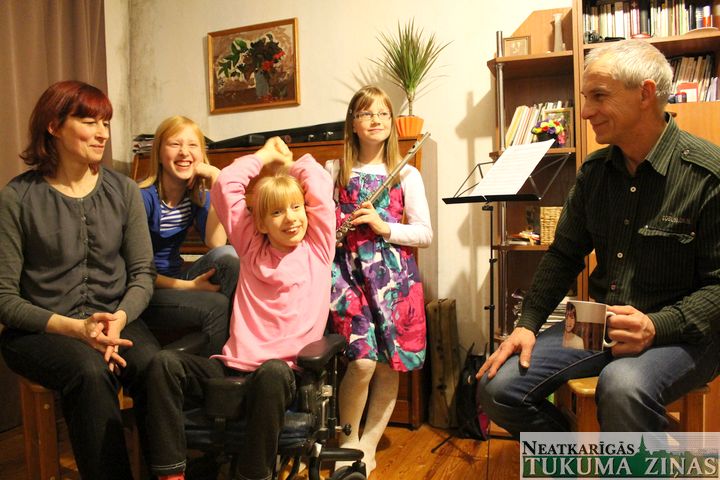 Marta – kā eņģelis savā ģimenē