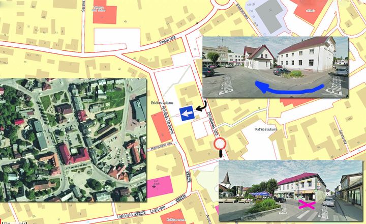 Tukuma centrā būs transporta kustības un stāvēšanas izmaiņas