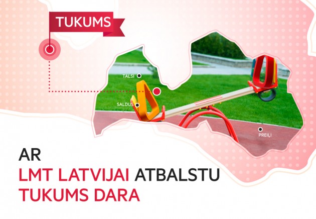 Balso par projektu, kas uzlabos dzīvi Tukumā