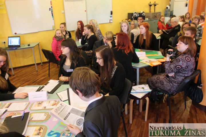 Tukumā noticis skolu avīžu forums /FOTO/