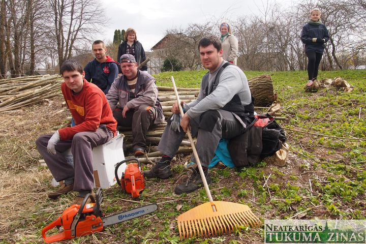 Lielā talka Tukuma, Kandavas un Engures novados /FOTO/