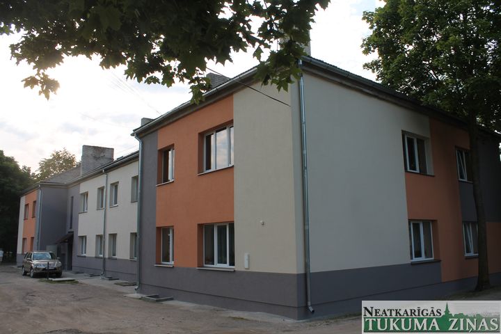 Tukumā pilnībā nosiltināta vēl viena daudzdzīvokļu māja