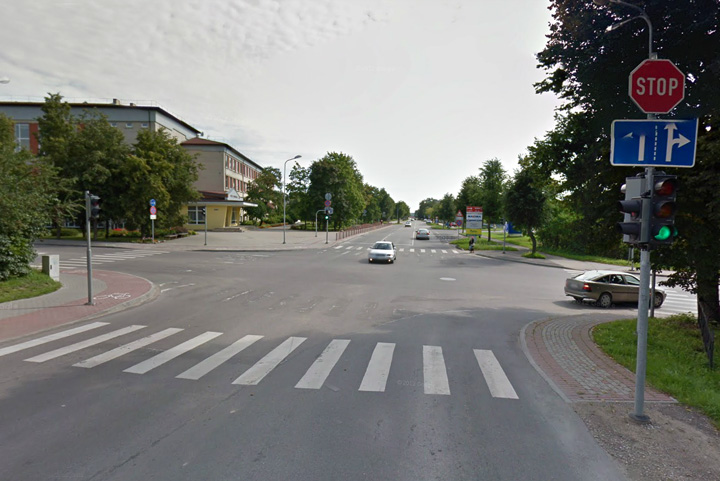 Nedarbosies luksofors pie Tukuma 2. vidusskolas