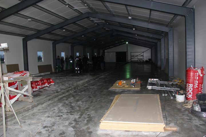 Slampes koģenerācijas stacija nosvinējusi spāru svētkus