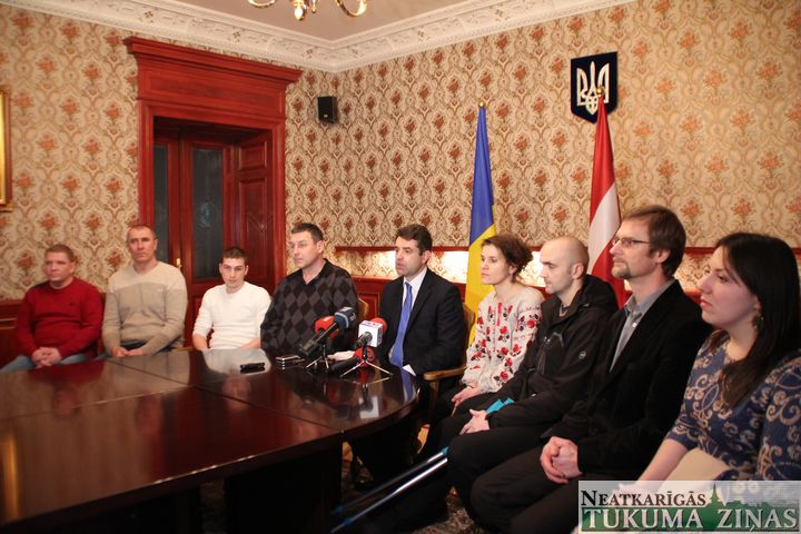Ukraiņi cīnās arī par latviešu brīvību un neatkarību