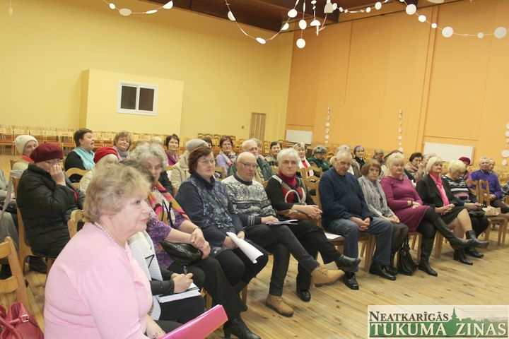 Pēc vairāku gadu pauzes Engurē notikusi pensionāru sapulce