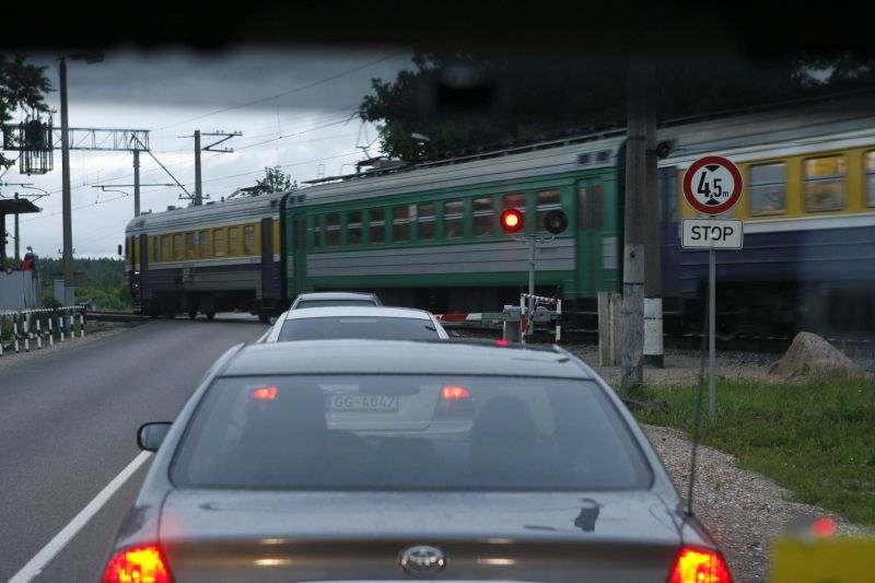 Kad nenobremzē pie pārbrauktuves…