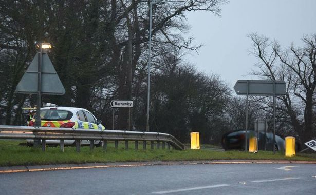 Ceļu satiksmes negadījums uz Ventspils šosejas