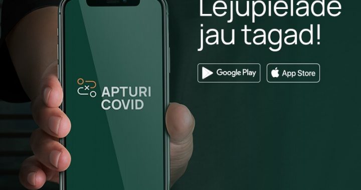 Latvijas iedzīvotāju aizsardzību pret vīrusa izplatību turpmāk papildinās mobilā lietotne “Apturi Covid”