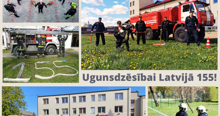 Svētkos sveic ugunsdzēsējus-glābējus