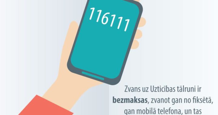 Skolēnus aicina izstrādāt reklāmu Bērnu un pusaudžu uzticības tālruņa aplikācijai