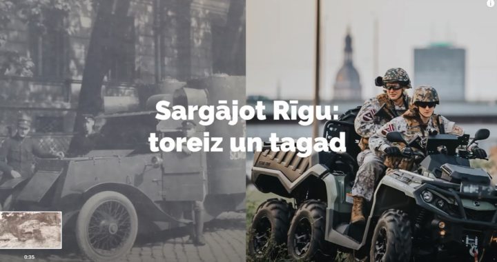 Sagatavota video lekcija skolēniem par Bermontiādi un Rīgas atbrīvošanu