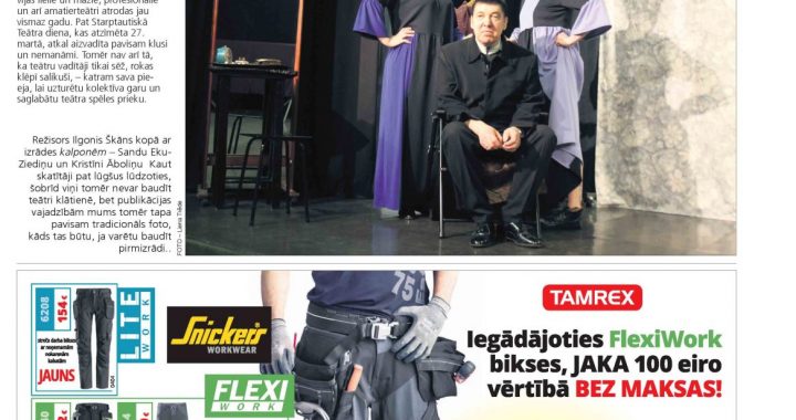 13. aprīļa laikraksta apskats