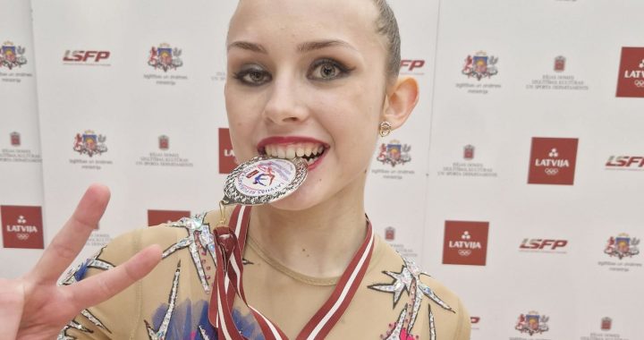 Tukuma vingrotāja Anastasija Skvorcova – starp desmit vislabākajām!