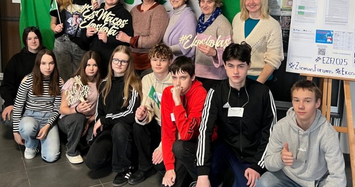 EKO skolu ziemas forumā – arī Tukuma novada skolas