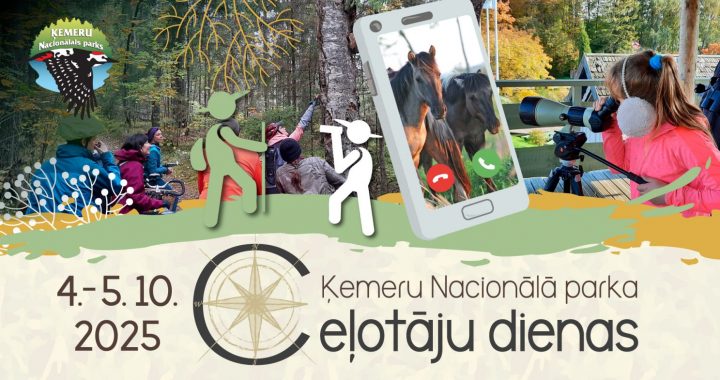 Nedēļas nogalē – Ķemeru Nacionālā parka Ceļotāju dienas