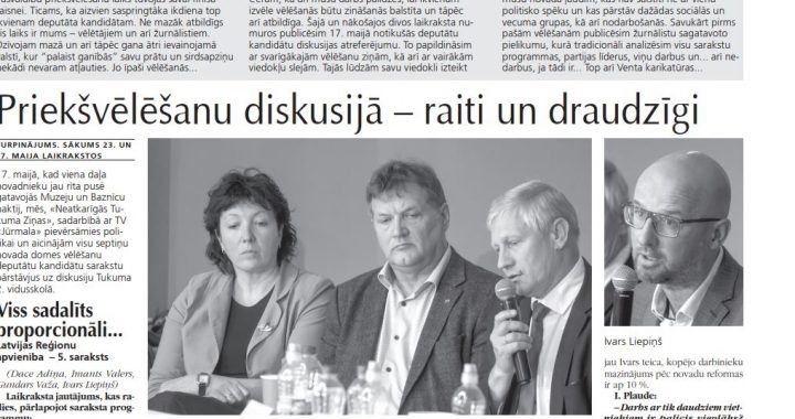 Izvēlies atbildīgi!