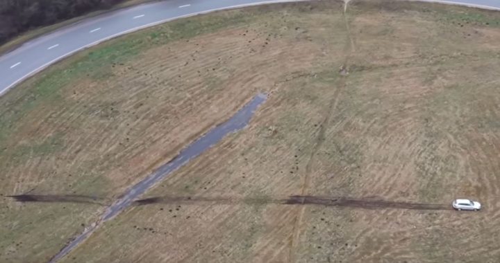 Dzērumā nepamana…apli /video/