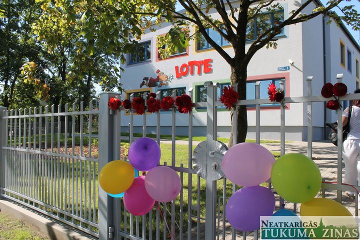 Atklāts Tukuma jaunākais bērnudārzs «Lotte» /FOTO/