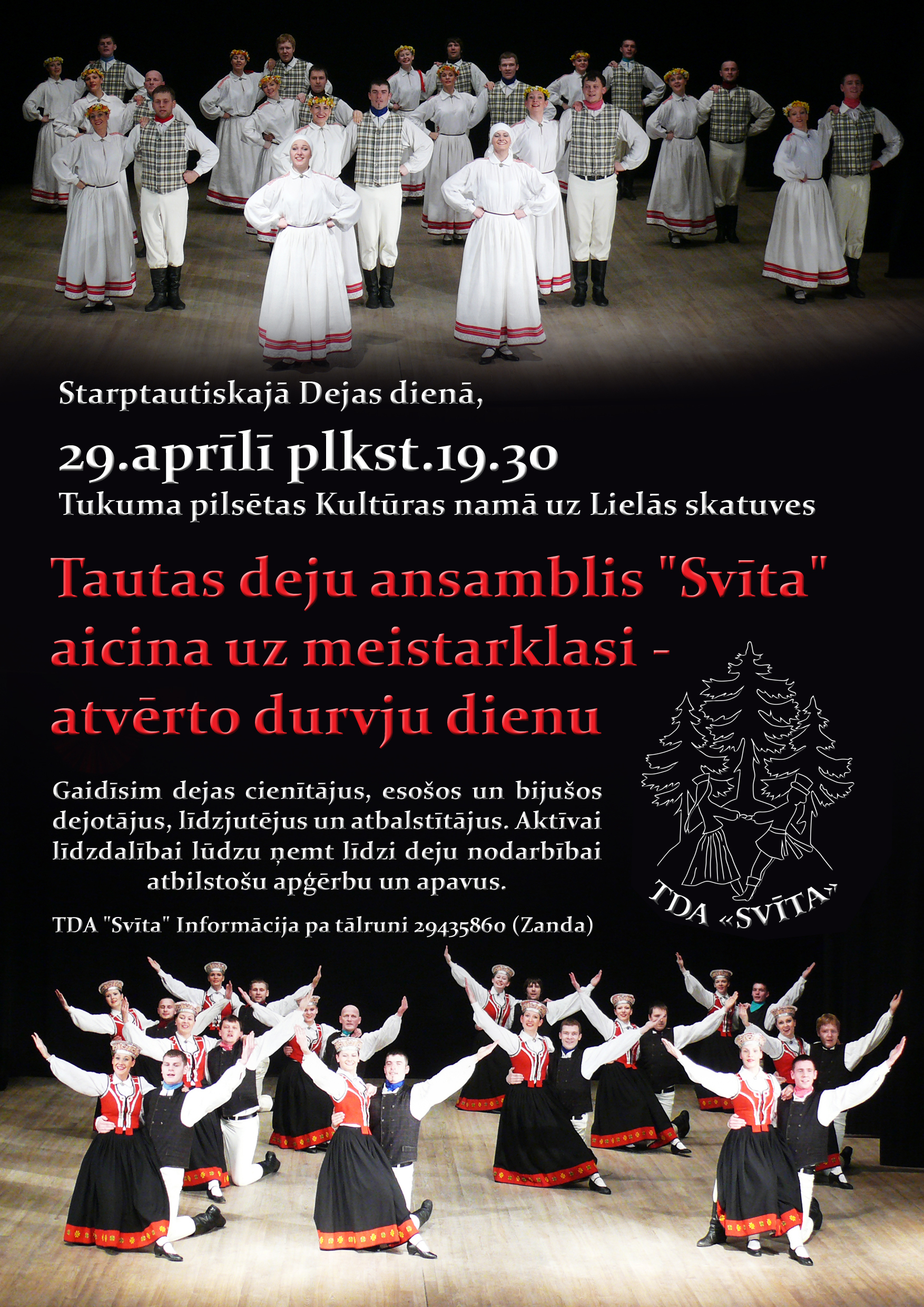 Starptautiskā dejas diena arī Tukumā!