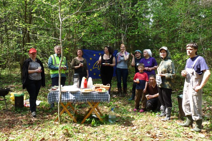 Talkā sakopts Smārdes mežiņš