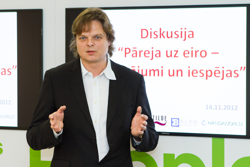 Uzņēmumiem eiro ieviešanai jāsāk gatavoties jau tagad